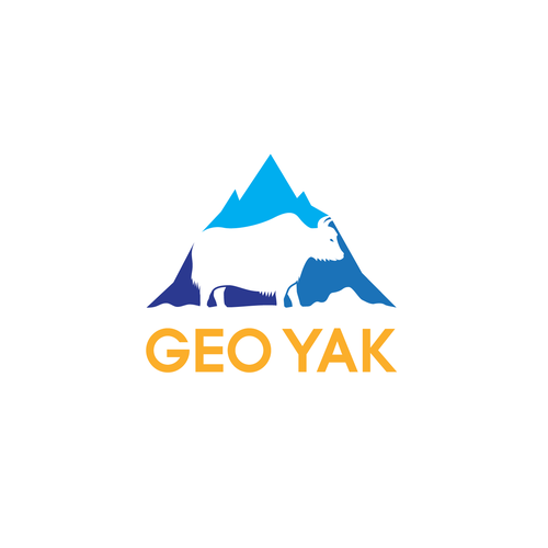 Yak-based logo for tech startup providing geospatial products and services Réalisé par Man632