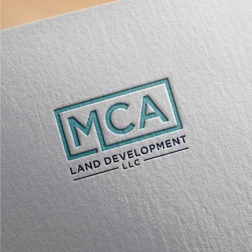 Design a simple modern logo for land development business. Design by anindiya