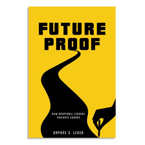 Design a Bold & Clever Book Cover on how to become Future Proof! Design by Dendrophilegraphic