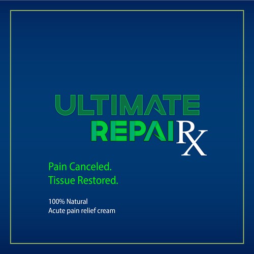 Design di Create a logo for a high end all natural pain relief and repair cream di Francesca Macri