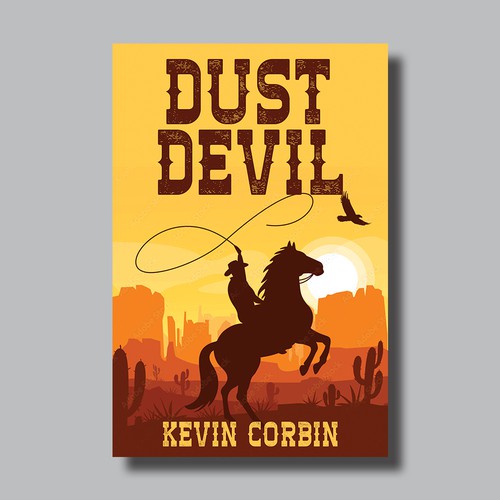 Dust Devil Cover Contest Design by Brushwork D' Studio