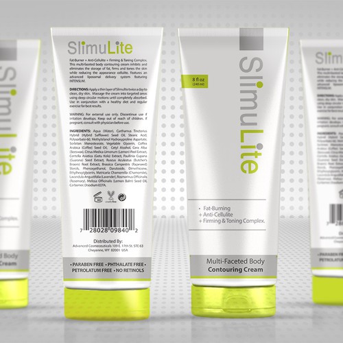 Cosmetic Tube - Label Design Needed for Body Care Product.   **Guaranteed** Design by Javanotti