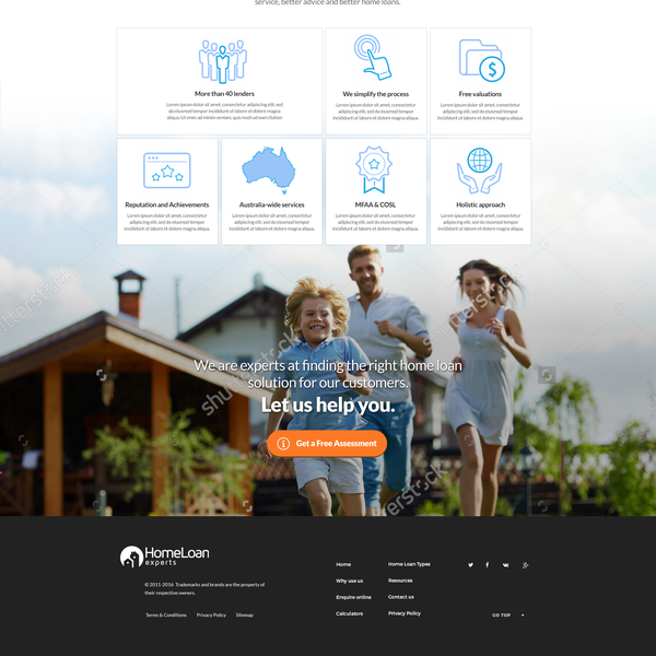 Design by WEBPIX.it titled "footer"