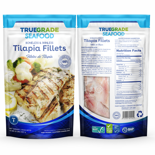 Designs Revamp our tilapia bag!! Winner of contest will qualify to