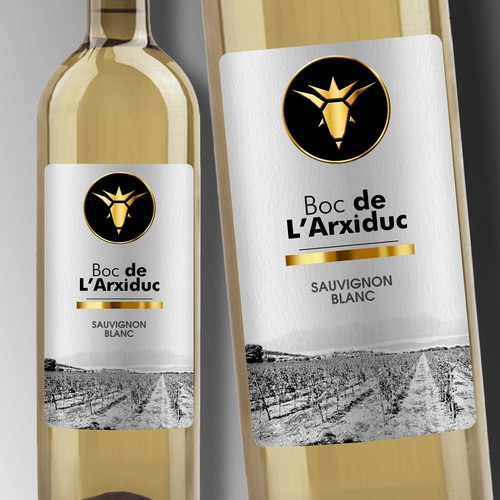 Design a modern White wine label for a vineyard in Mallorca Design von Debdutta*