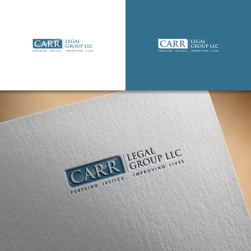 Personal injury law firm seeking sophisticated and distinctive logo and branding materials Design by Rose85