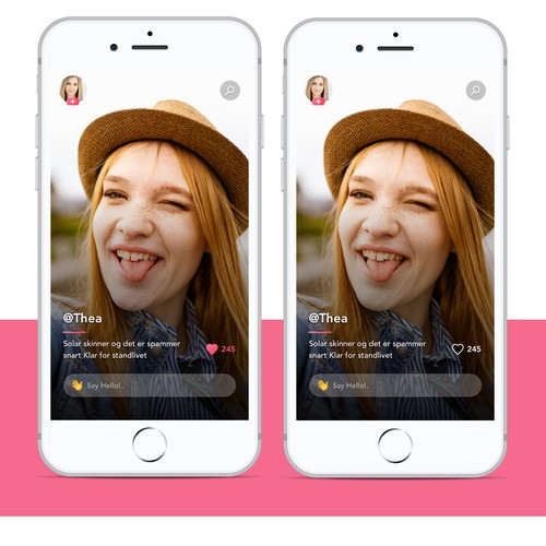 User friendly chat app Design by Nikhil.Y
