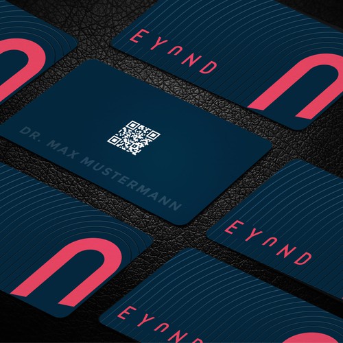 Visitenkarte mit QR Code Design by LAXMI DESIGNHUB