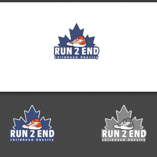 Run 2 End : Childhood Obesity needs a new logo Design by Julia Vorozhko