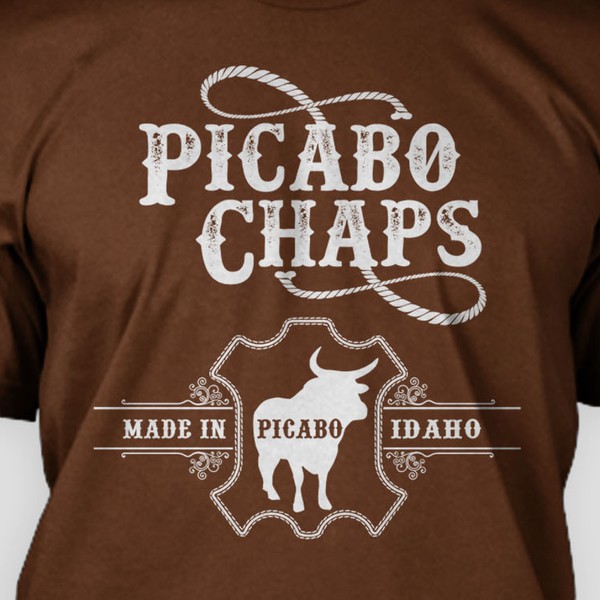 Bold Tshirt design for Pacabo chaps Idaho