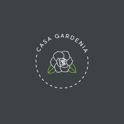 Casa Gardenia Logo Design by Divya Balu