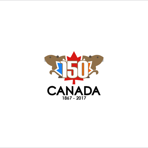 Community contest: Design Canada’s 150th birthday logo! Design by as'ad17