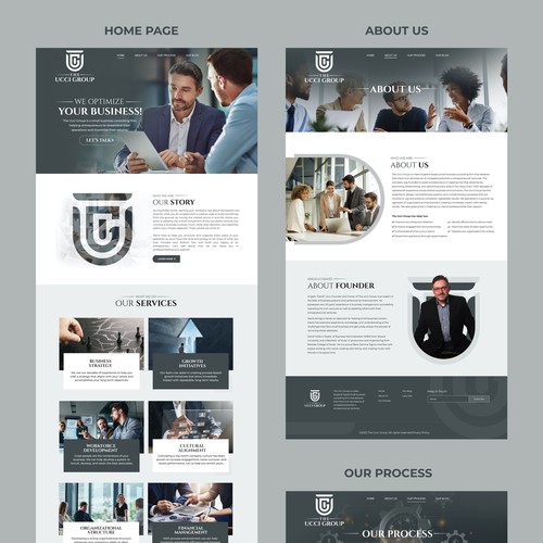 WordPress theme design contest entry by pb⚡️