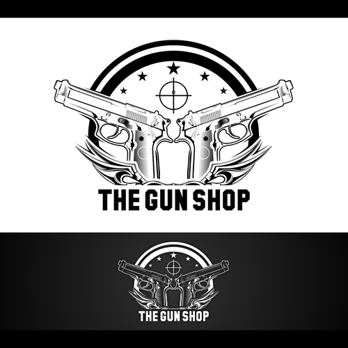 logo for The Gun Shop | Logo design contest