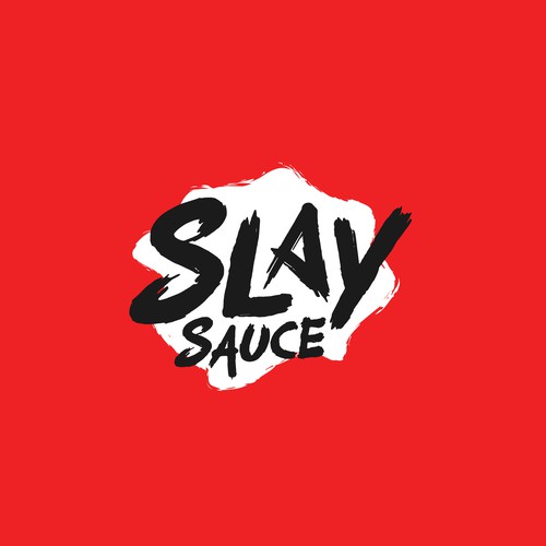 Can you slay the Slay Sauce logo contest? Design by Chicha's