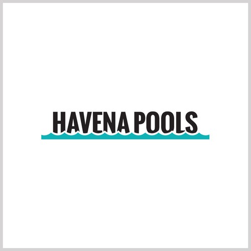 Pool company looking for a tropical  logo and business card Design by sesaldanresah