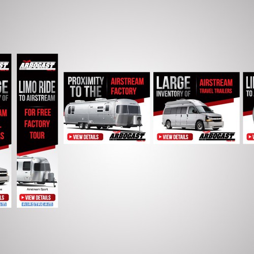 Arbogast Airstream needs a new banner ad Ontwerp door Priyo