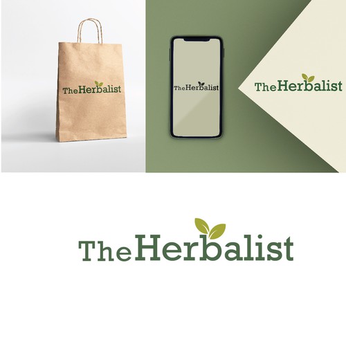 Create a professional logo for the modern herbalist that has broad appeal Design réalisé par Dijitoryum