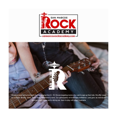 San Marcos Rock Academy Design by HK.designs
