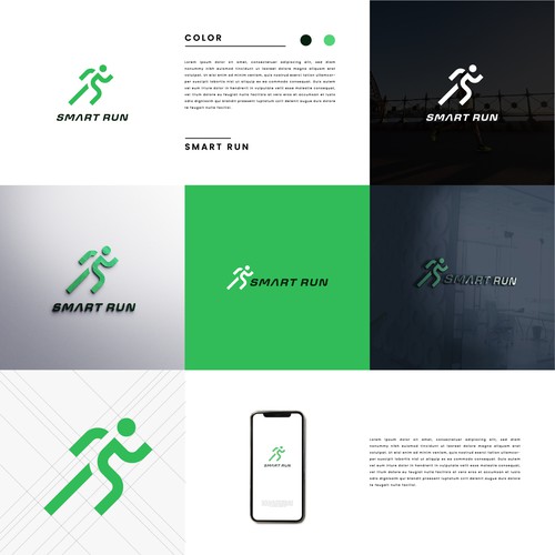 We need a powerful and exciting logo for our running app.-ontwerp door Brand Hero