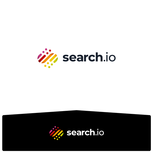 Logo for modern AI search engine Design by wenk