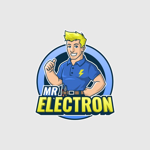 Design a logo for MR ELECTRON the electrical specialist Design by Kōun Studio