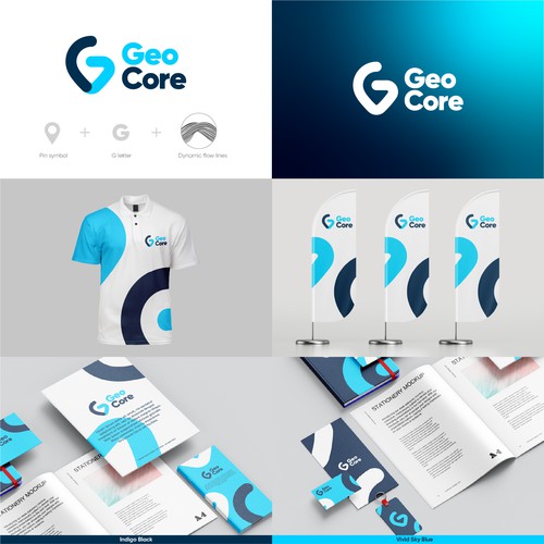 Design a logo for "GeoCore", a GIS Tool Design by nasibli