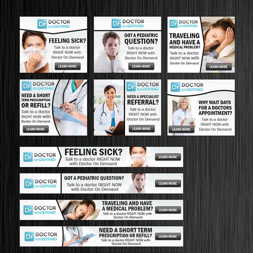 New banner ad wanted for Doctor On Demand Design by ★NaYaRaJ★