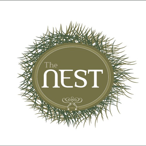 logo for the Nest Design réalisé par illumina graphics