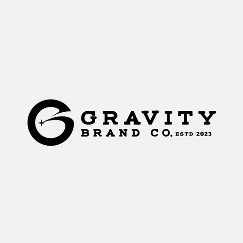 Logo for Gravity Brand Co. Design by Shishko™
