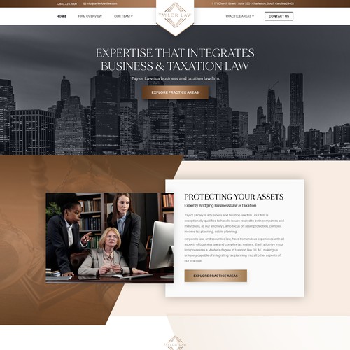 Taylow.Law Website and Software Platform Design by Jasmin_A (AMPLE)
