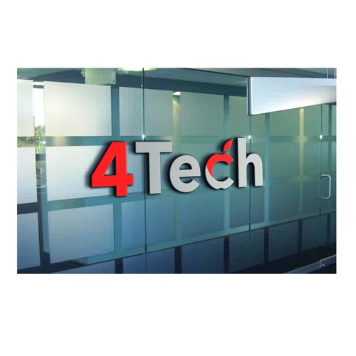 4Tech - Logo Réalisé par plus44