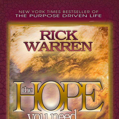 Design Rick Warren's New Book Cover Design réalisé par wordleman