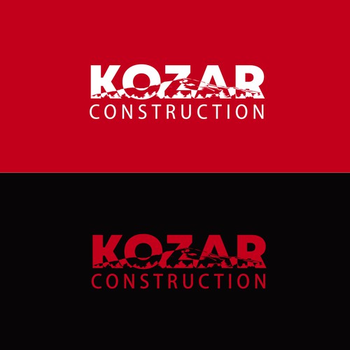 Simple Construction Company Logo with Creativity Design by Koko.Art