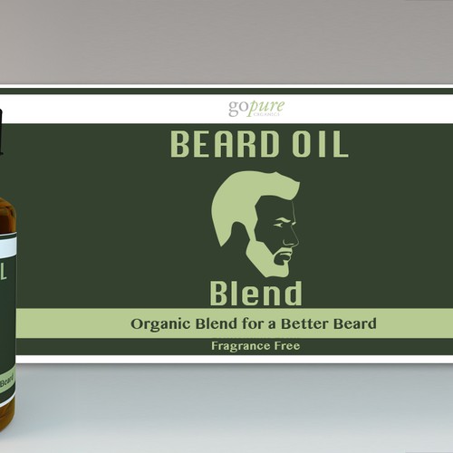 Create a High End Label for an All Natural Beard Oil! Design by Futdook