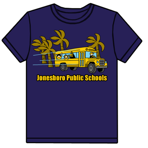 School Bus T-shirt Contest Design by LadyTater
