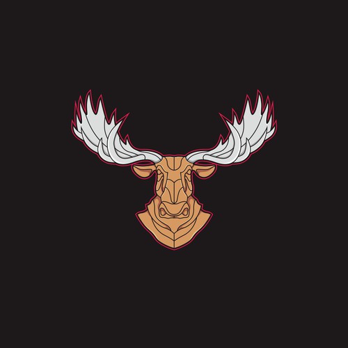 Marty Moose Sticker Design by Yulianto.dedy