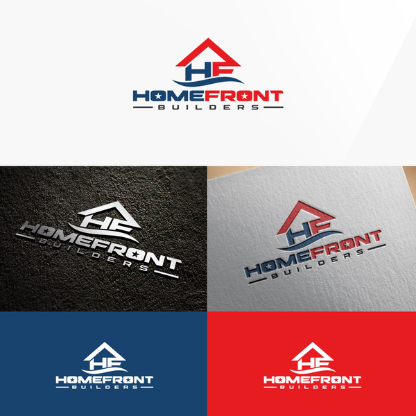 Design by GabDesigns titled "Home Front Builders"