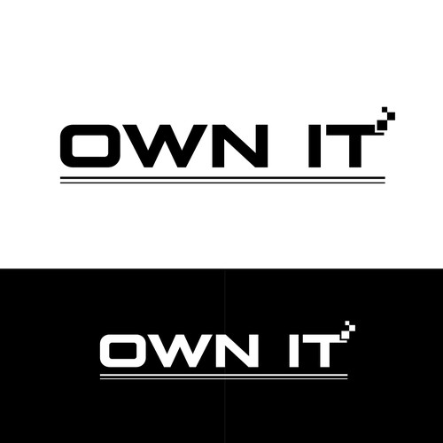 Edgy logo design for OWN IT Design by *Auden.Design*
