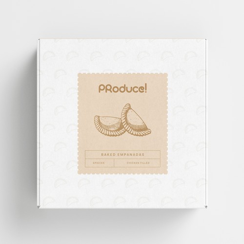 Empanada Box Design by DG[Graphix]