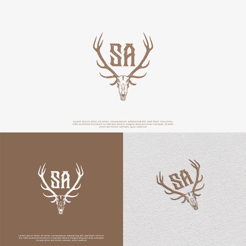 Rustic western logo for Apartments in Jackson Hole, Wyoming Design by be.Infantry