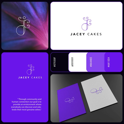 Jacey Cakes A Community driven brand for adults focused on promoting a safe/inclusive environment. Design by twin.ali