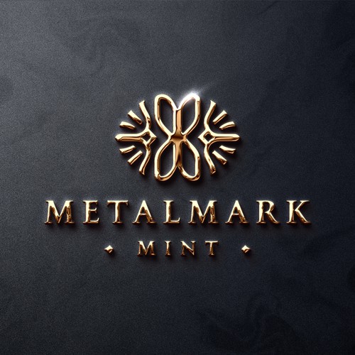 METALMARK MINT - Precious Metal Art Design von S2Design✅