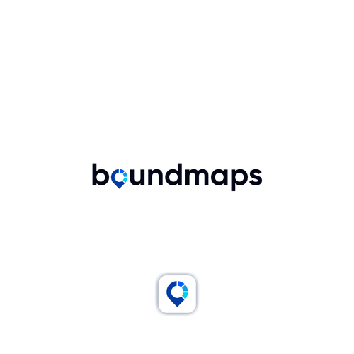 Simple and clean logo for a B2B mapping app Design by art_bee♾️