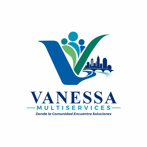"I need a powerful logo that becomes an instant connection." winning PowerPoint template
