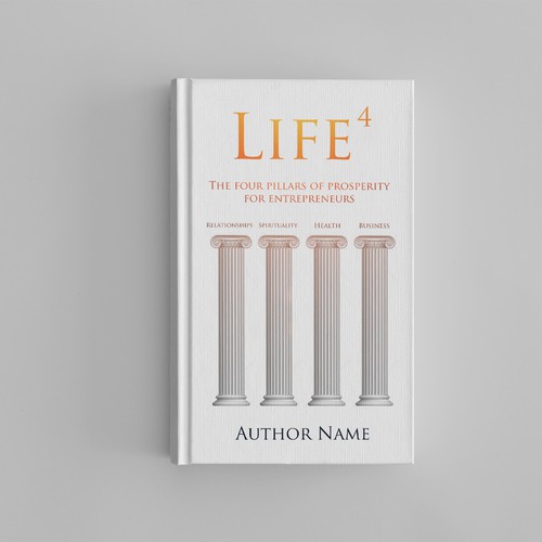 Create an Epic book cover for entrepreneurs looking to achieve true prosperity Design by armejndi