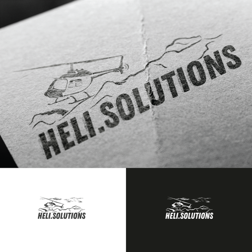 Heli.Solutions logo Design réalisé par ©ZHIO™️ ☑️