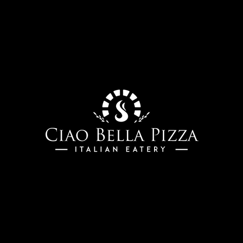 Design Ciao Bella Pizza Logo di Luel