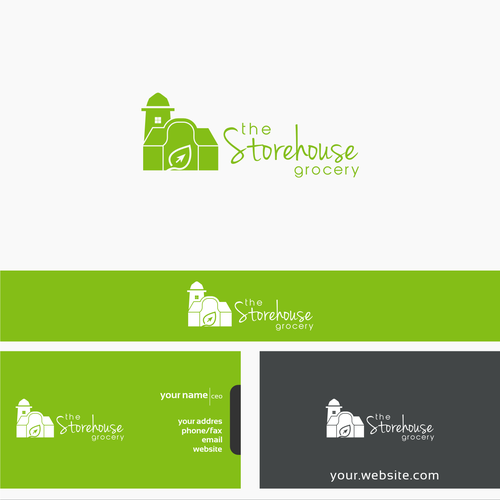 the Storehouse Grocery logo Design réalisé par Qolbu99