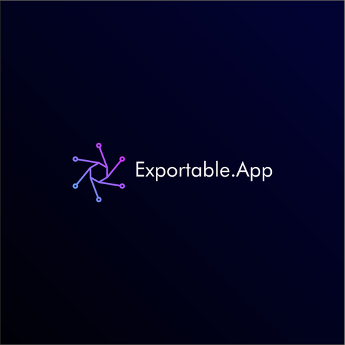 Design a modern and dynamic logo for an app in the data space Design by kaschenko.oleg